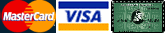 MasterCard, Visa, American Express